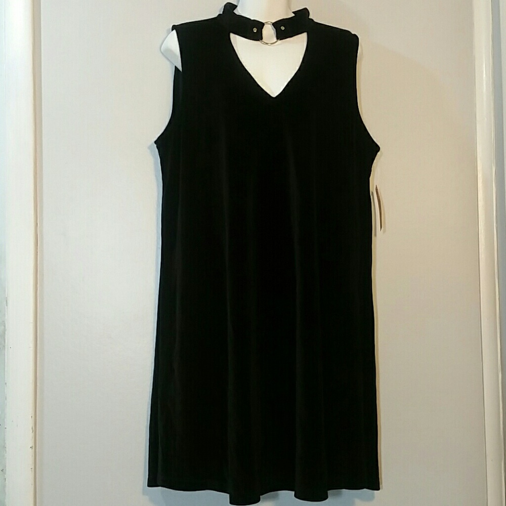 Xhilaration Sheath Dress Black Sz XL